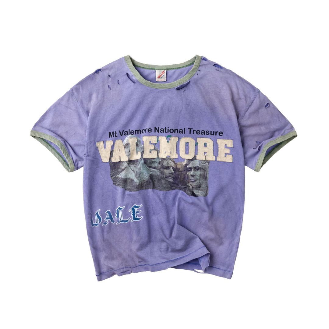 Vale Forever Camp Ringer Tee Lake