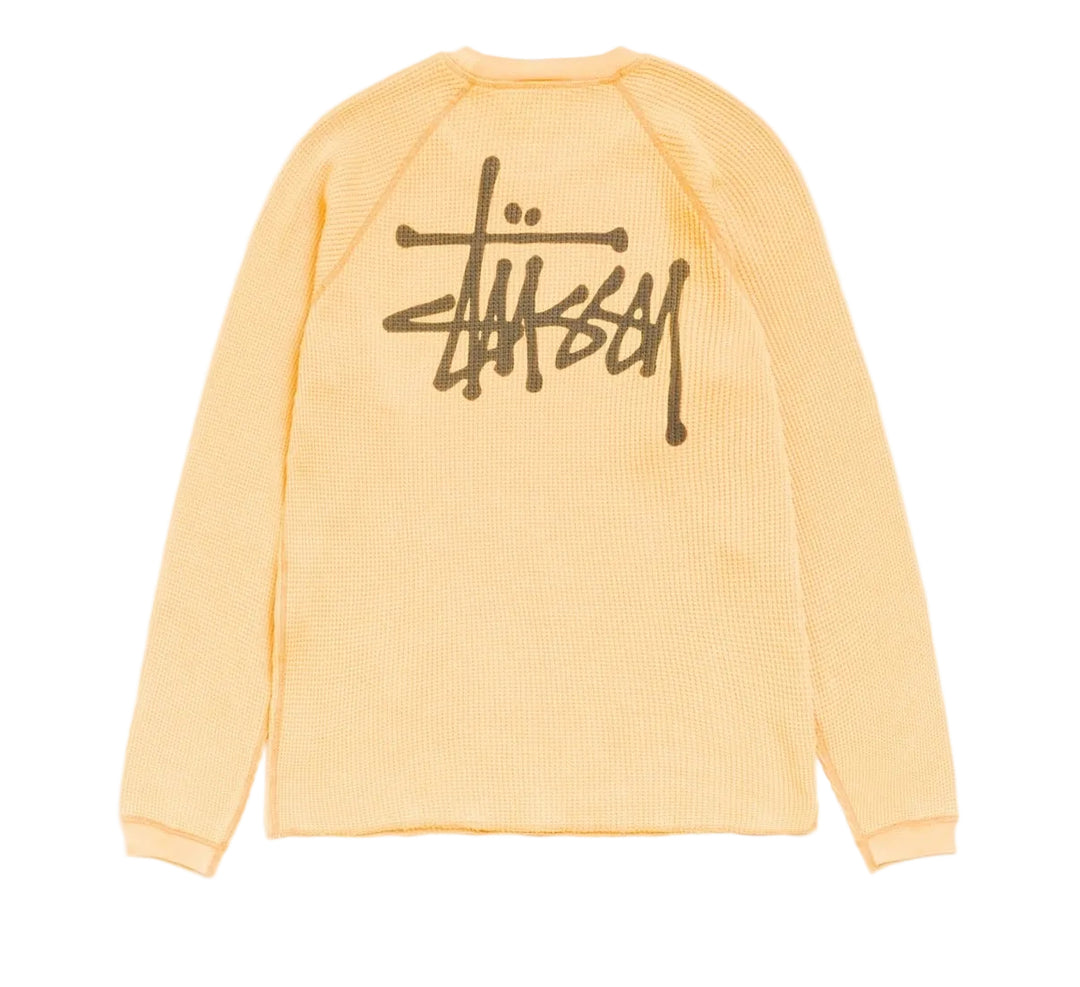 Stussy Raglan L/S Crew Orange