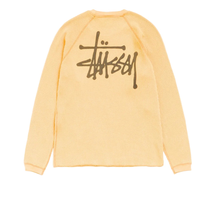 Stussy Raglan L/S Crew Orange