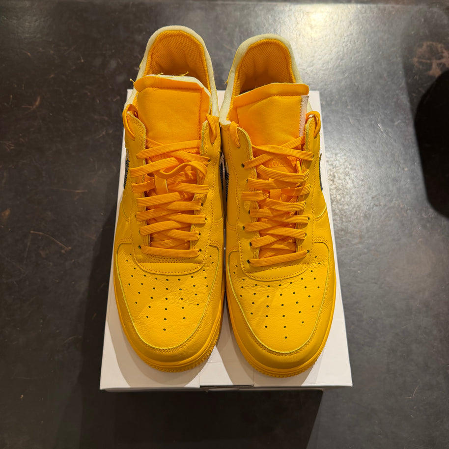 Nike Air Force 1 Low Off-White ICA University Gold (PREOWNED)