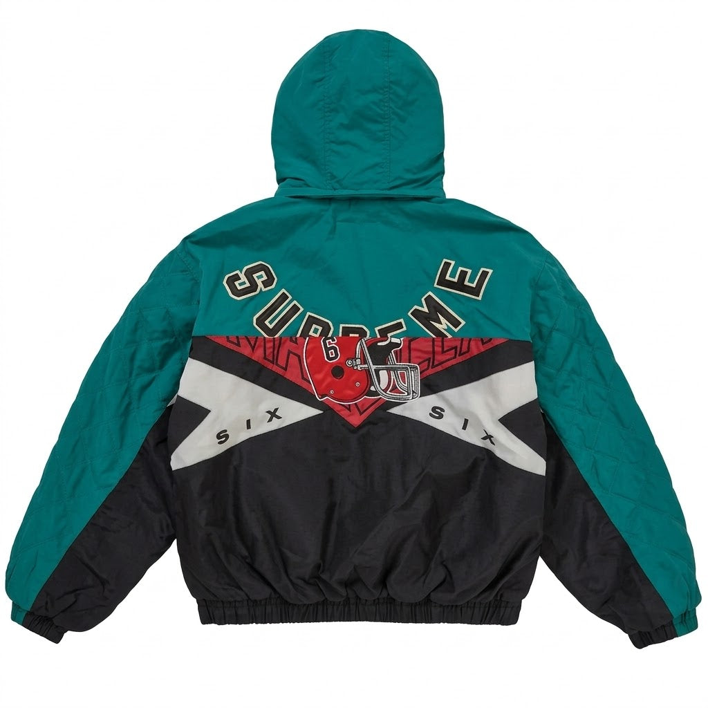 Supreme MM6 Maison Margiela Split Stadium Jacket Black
