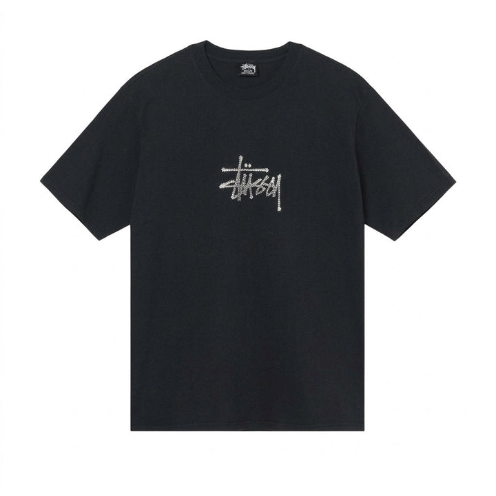 Stussy Surf Tomb Pigment Dyed Tee Black