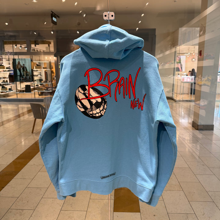 Chrome Hearts Matty Boy Brain Hoodie Blue (PREOWNED)