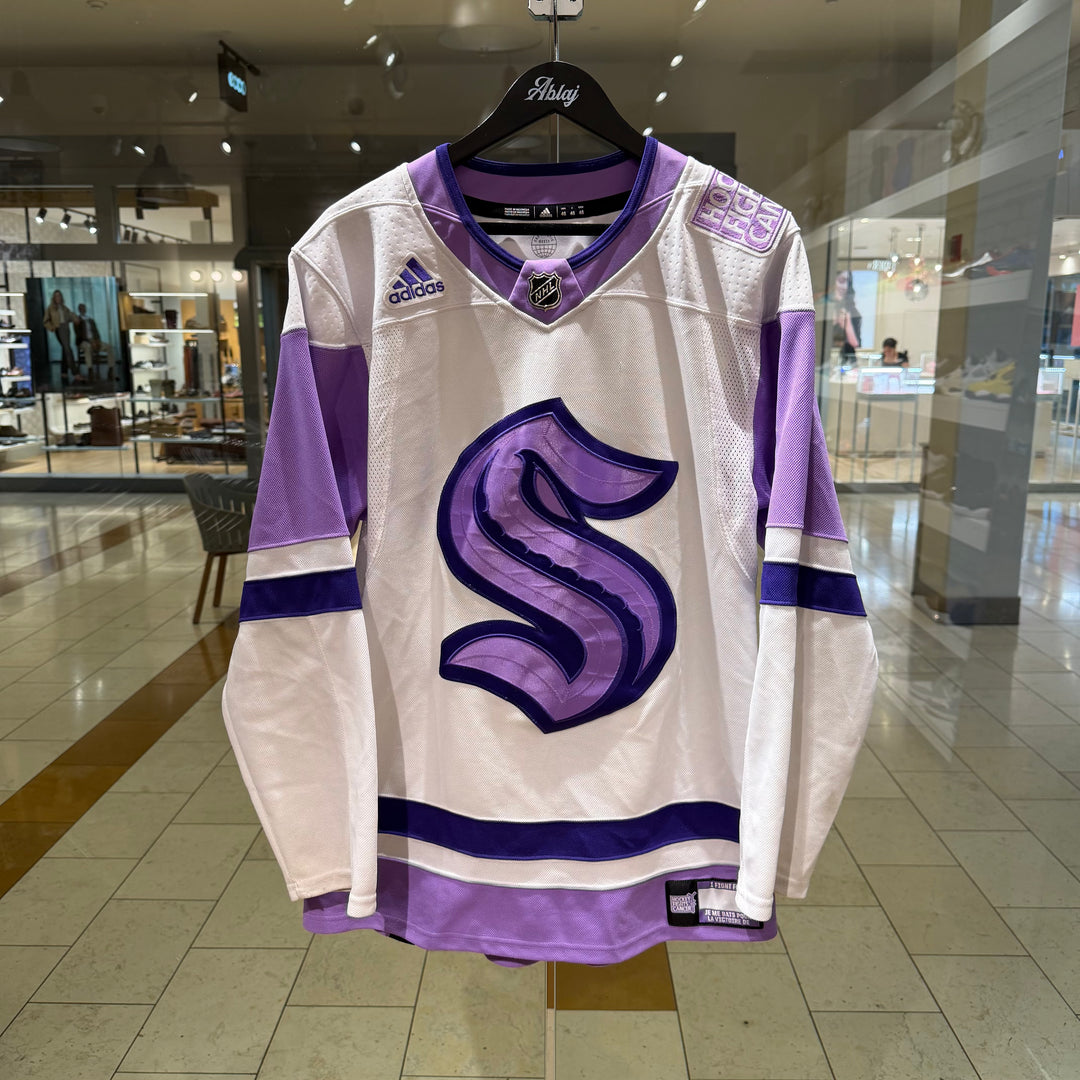 Seattle Kraken Purple Cancer Jersey 