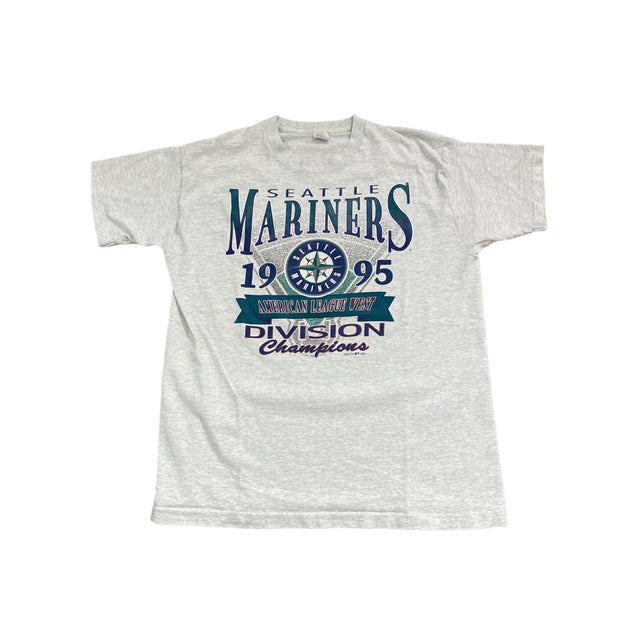 Seattle Mariners Vintage ALW Division Champs Tee Grey (PREOWNED)