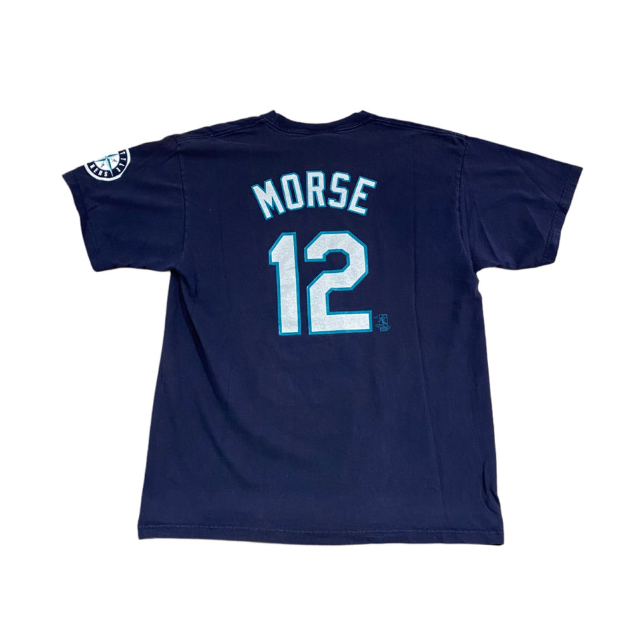 Seattle Mariners Vintage Morse Tee Navy (PREOWNED)