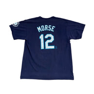 Seattle Mariners Vintage Morse Tee Navy (PREOWNED)