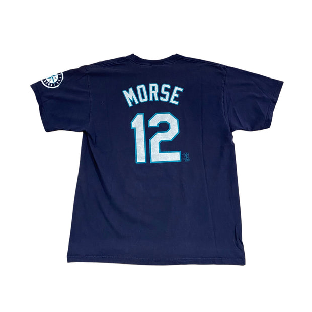Seattle Mariners Vintage Morse Tee Navy (PREOWNED)