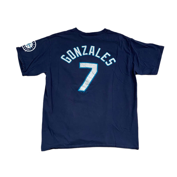 Seattle Mariners Vintage Gonzales Tee Navy (PREOWNED)