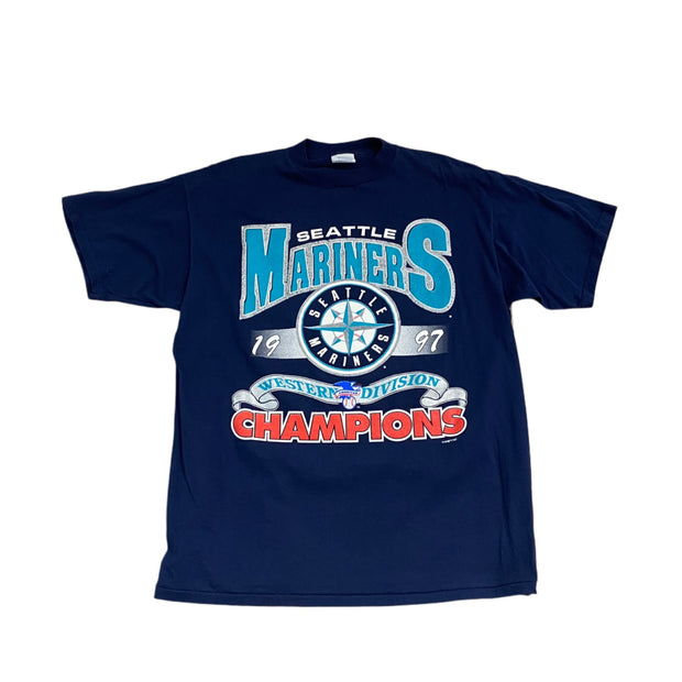 Seattle Mariners Vintage 1997 West Division Champs Tee (PREOWNED)
