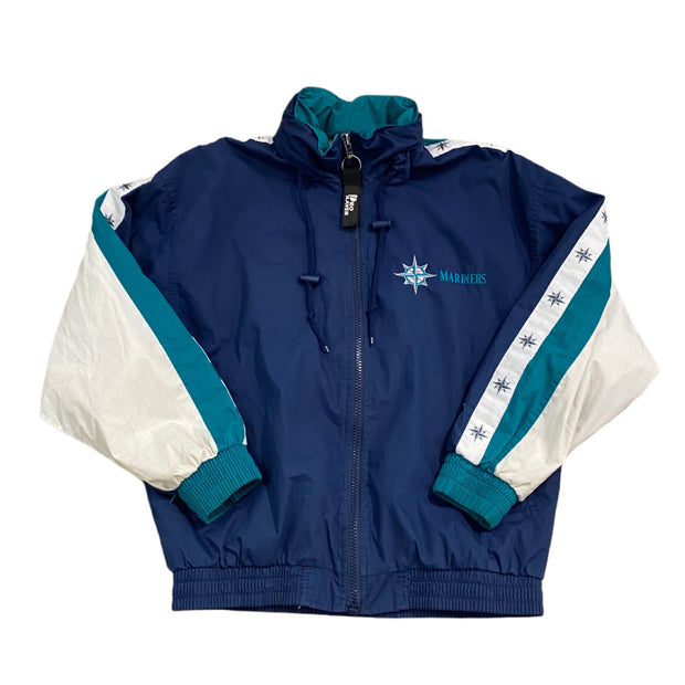 Seattle Mariners Vintage Pro Players Windbreaker Jacket (PREOWNED)