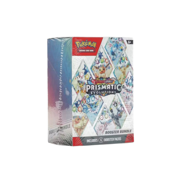 2025 Pokémon Scarlet & Violet Prismatic Evolutions Booster Bundle