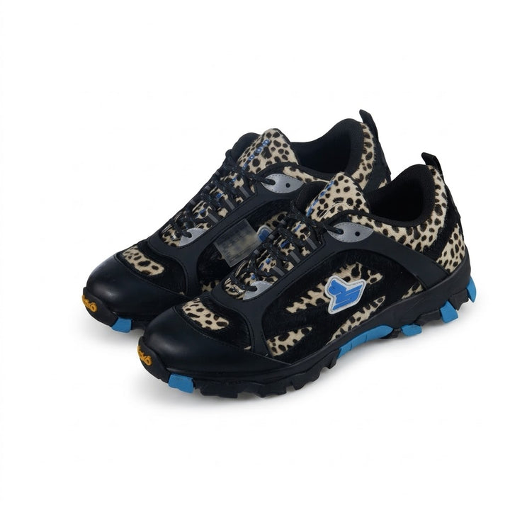 Sicko Hiking Shoes Dalmatian Black Flip