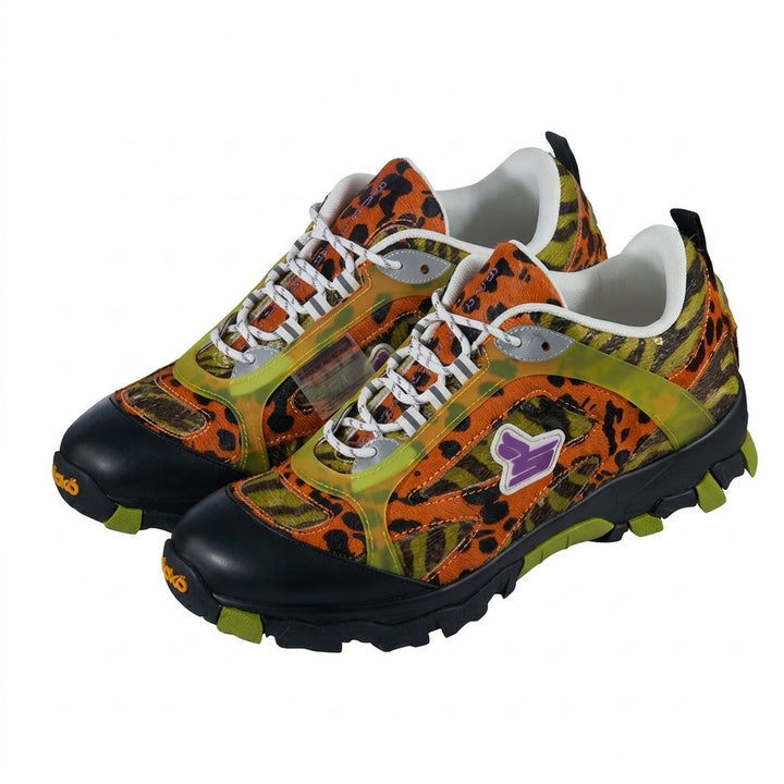 Sicko Hiking Shoes Green Tiger Flip