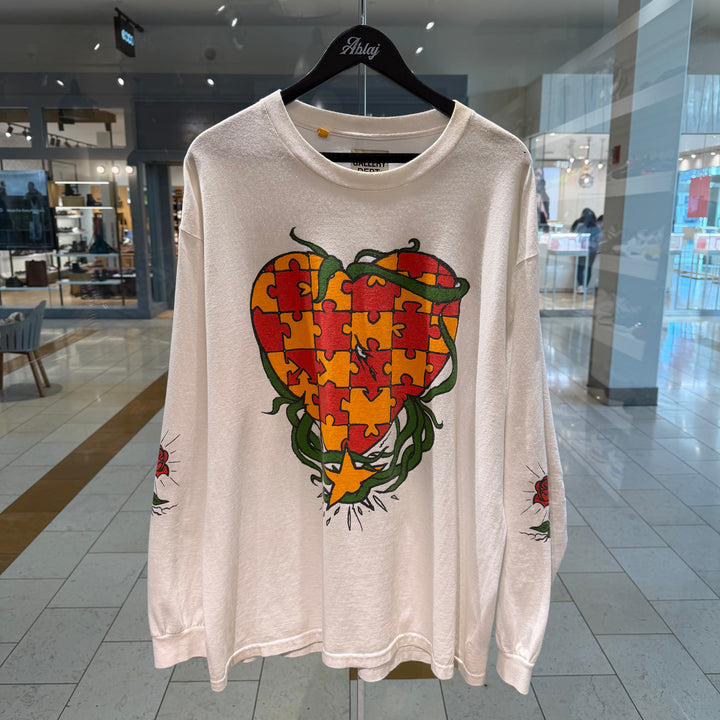 Gallery Dept. Puzzle Heart L/S Tee (FW21) (PREOWNED)