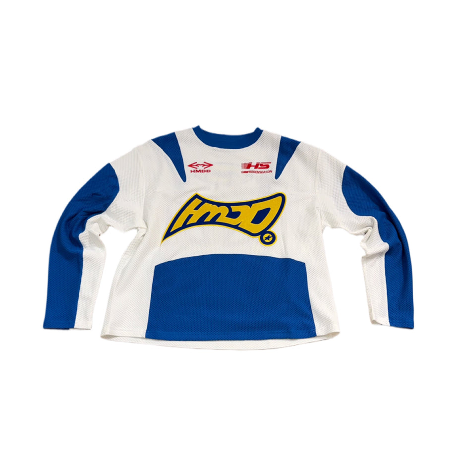 HMDD x Hidden Season Jersey White/Yellow/Blue Complex Exclusive