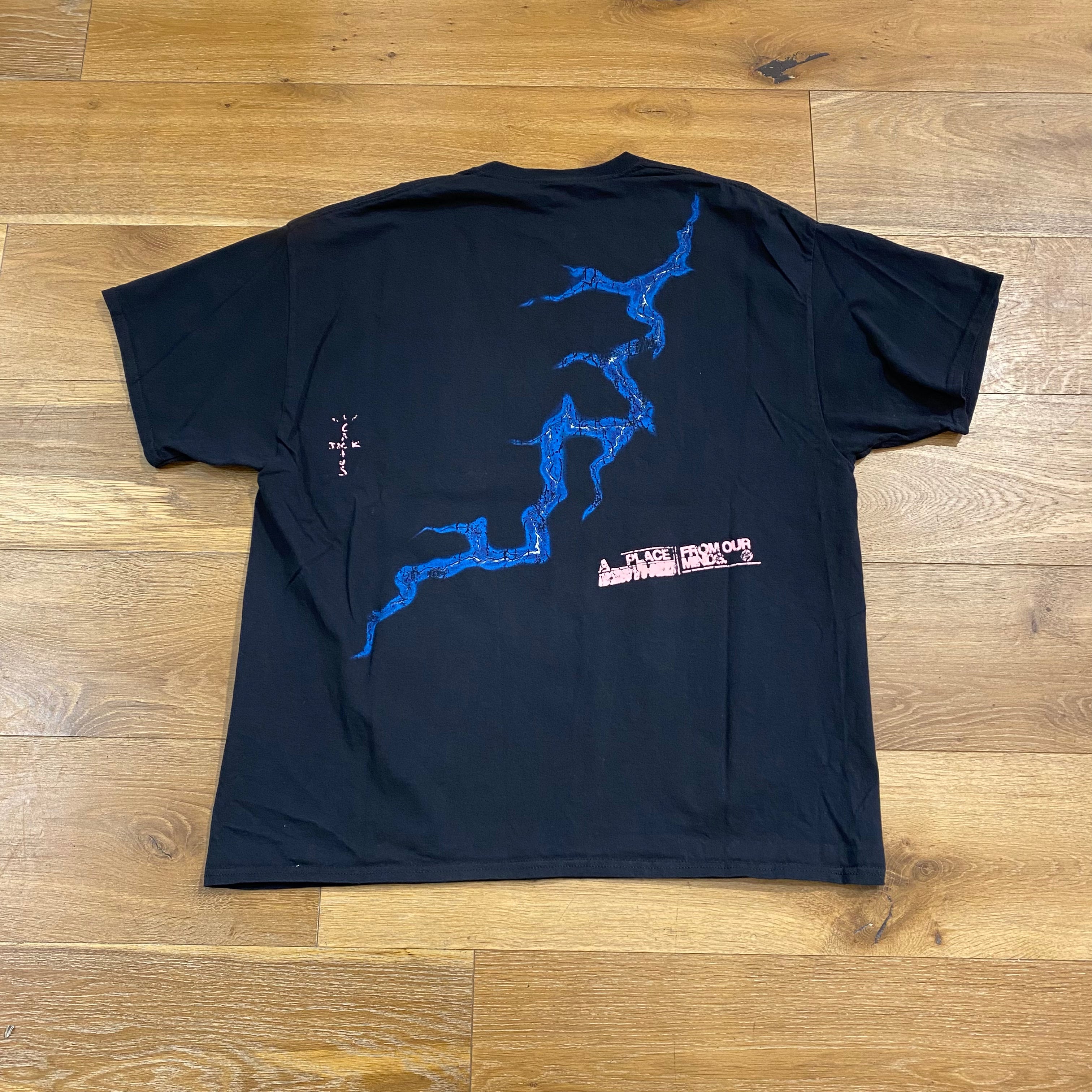 Travis Scott DANGER Black Tee (Preowned)