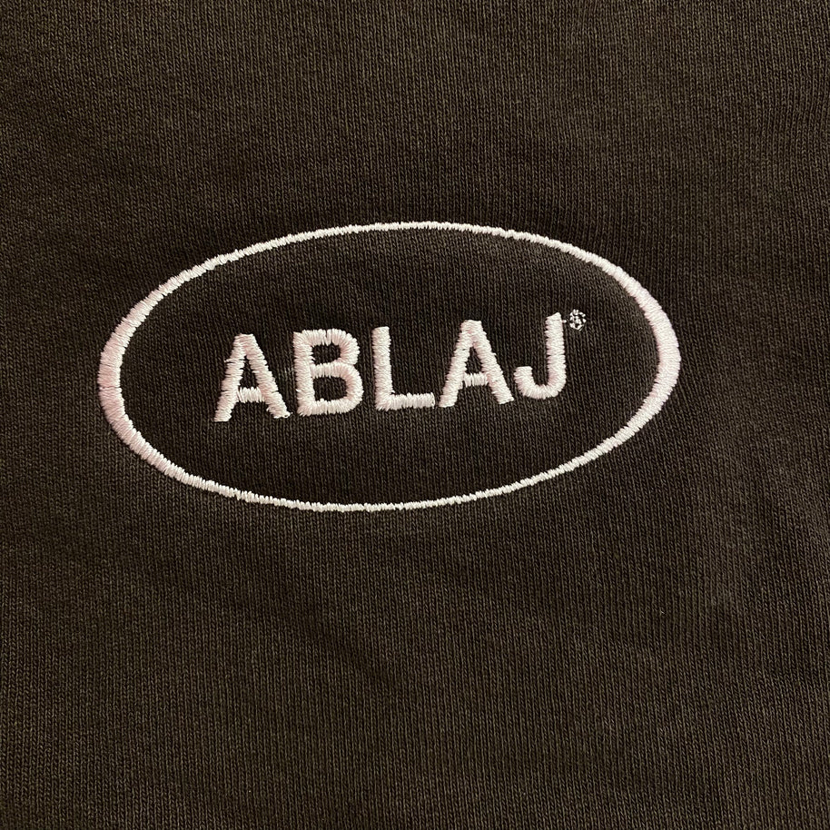 Ablaj Embroidered Sweatpants Brown/Pink