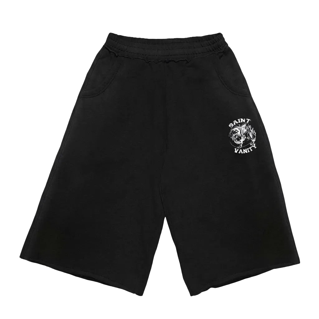 Saint Vanity Ash Black Crew &amp; Short Set