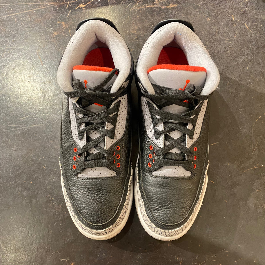 Jordan 3 Retro Black Cement (2018) (Preowned)