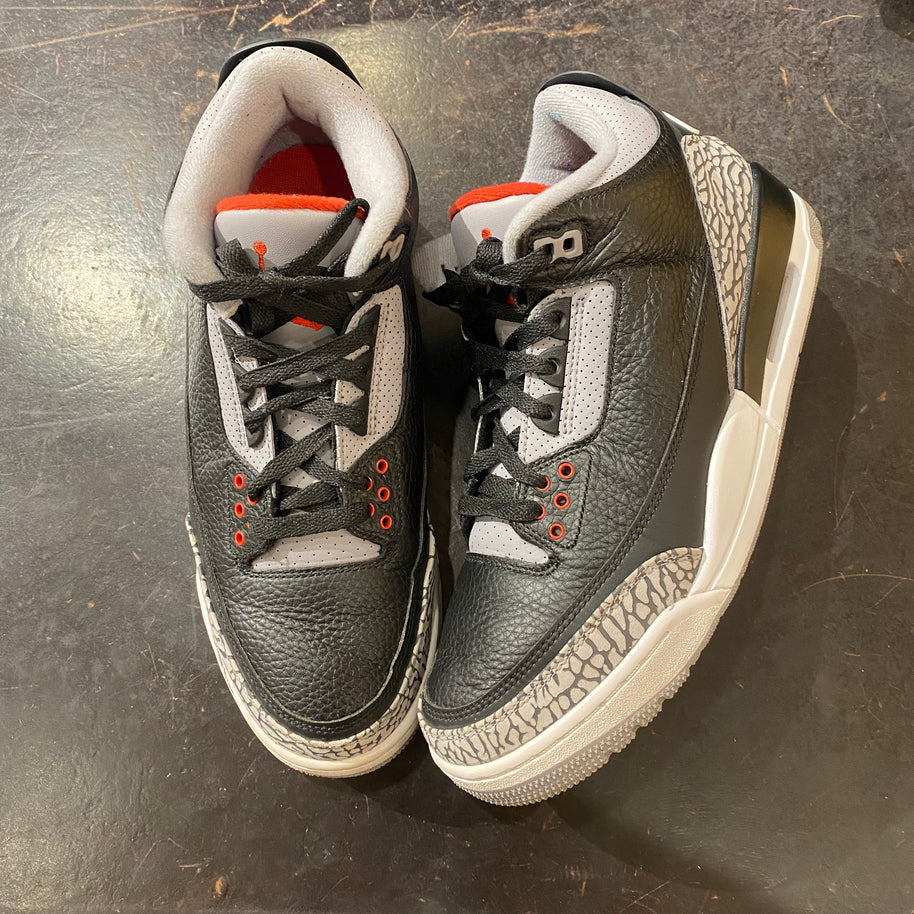 Jordan 3 Retro Black Cement (2018) (Preowned)