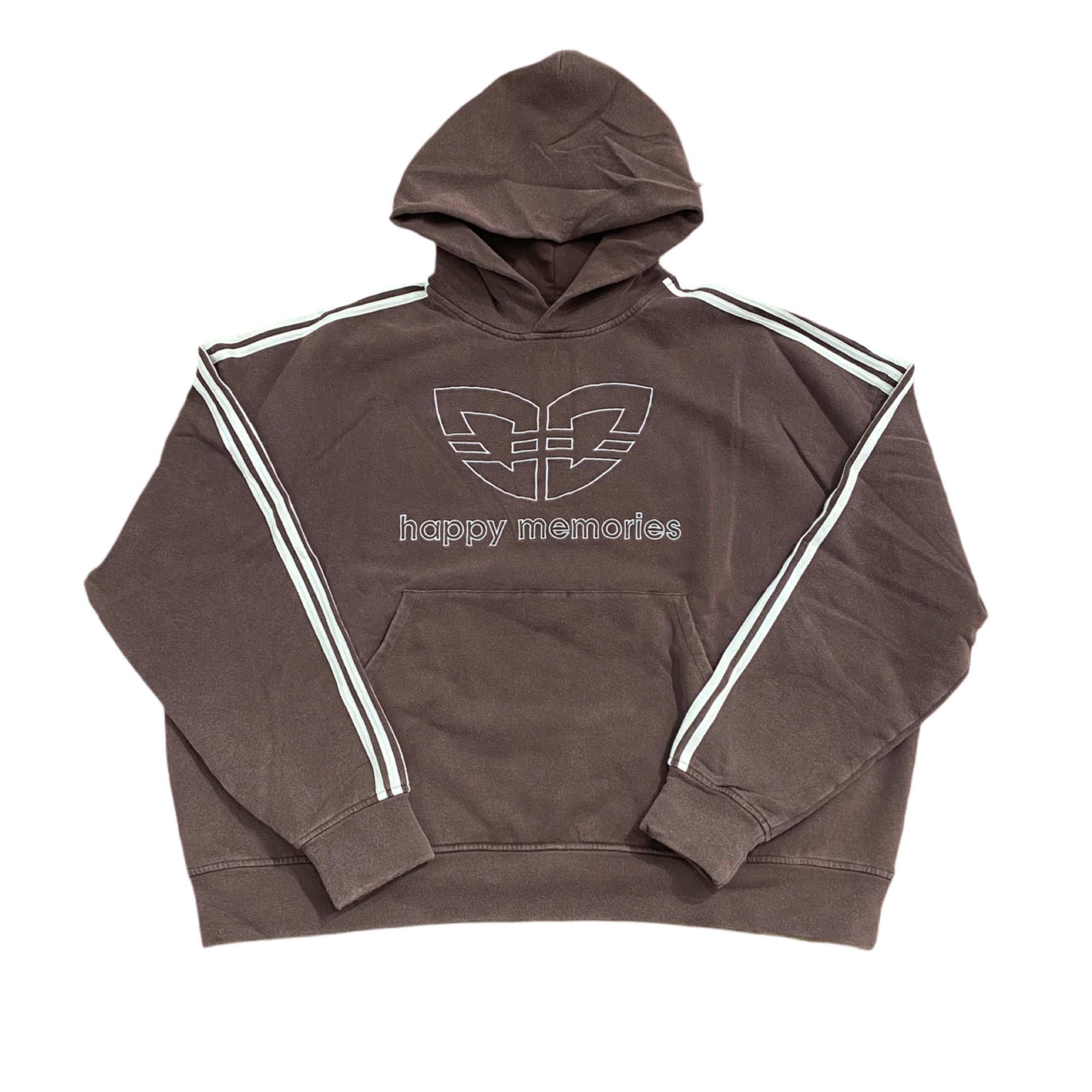 HMDD Washed Brown Butterfly Hoodie