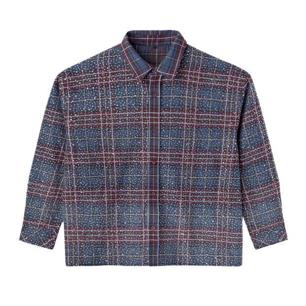 HMDD Disco Flannel Navy/Red