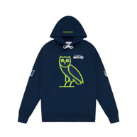 OVO x NFL Seattle Seahawks OG Hoodie Blue