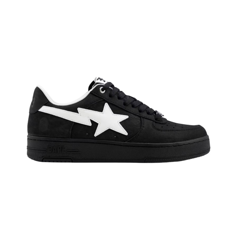 A Bathing Ape Bape Sta #4 Black White