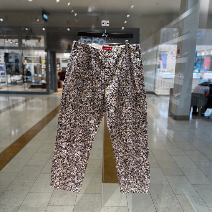 Supreme Cheetah Chino Pants (PREOWNED)