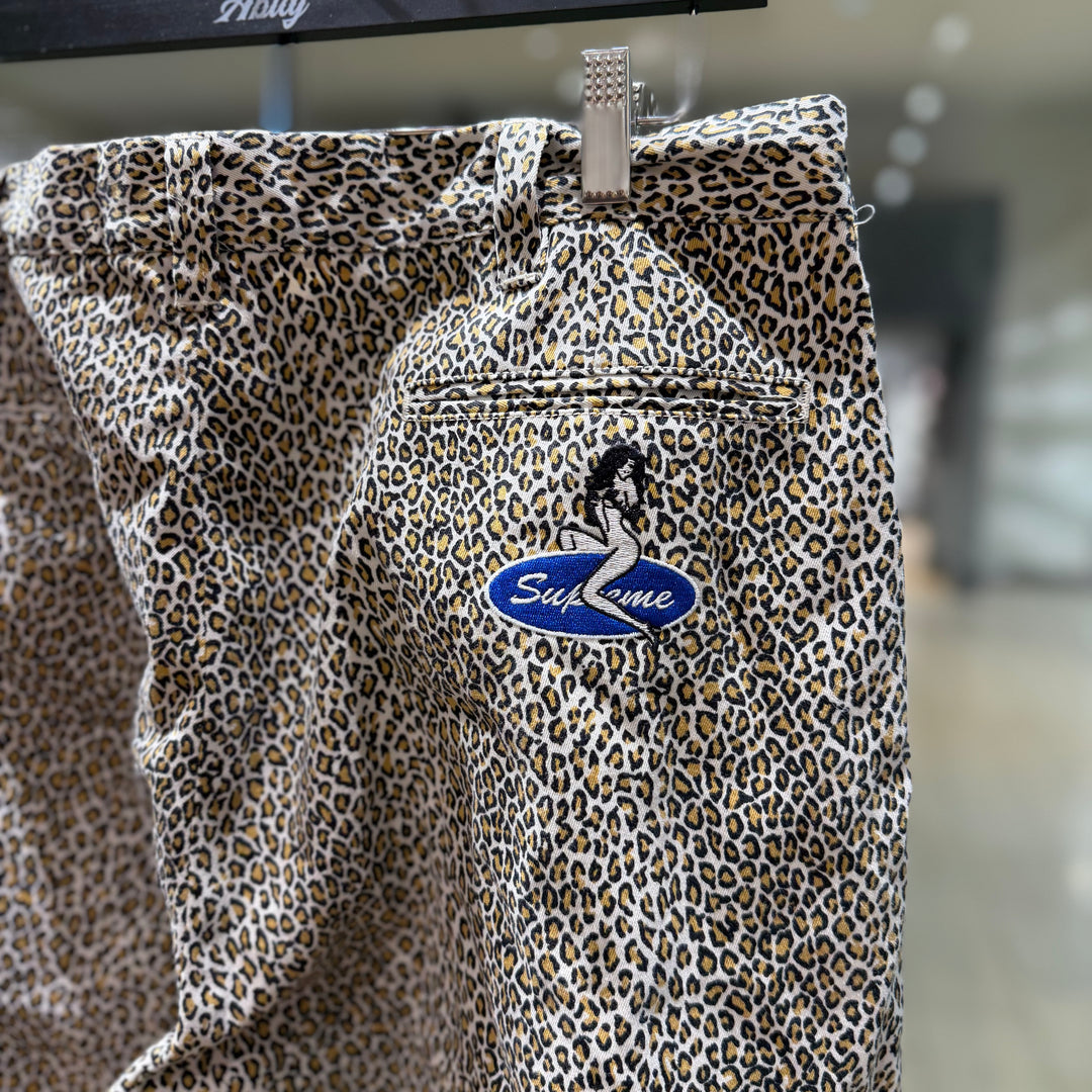 Supreme Cheetah Chino Pants (PREOWNED)