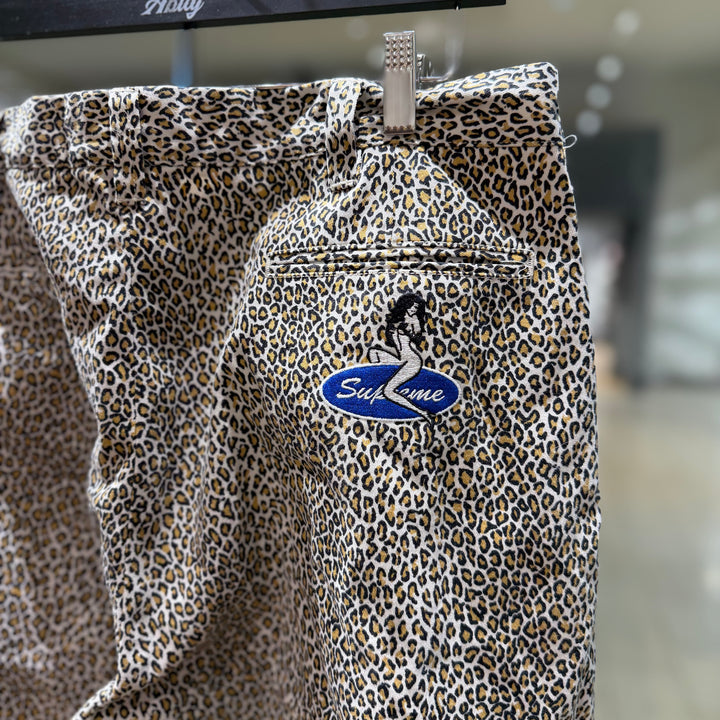 Supreme Cheetah Chino Pants (PREOWNED)