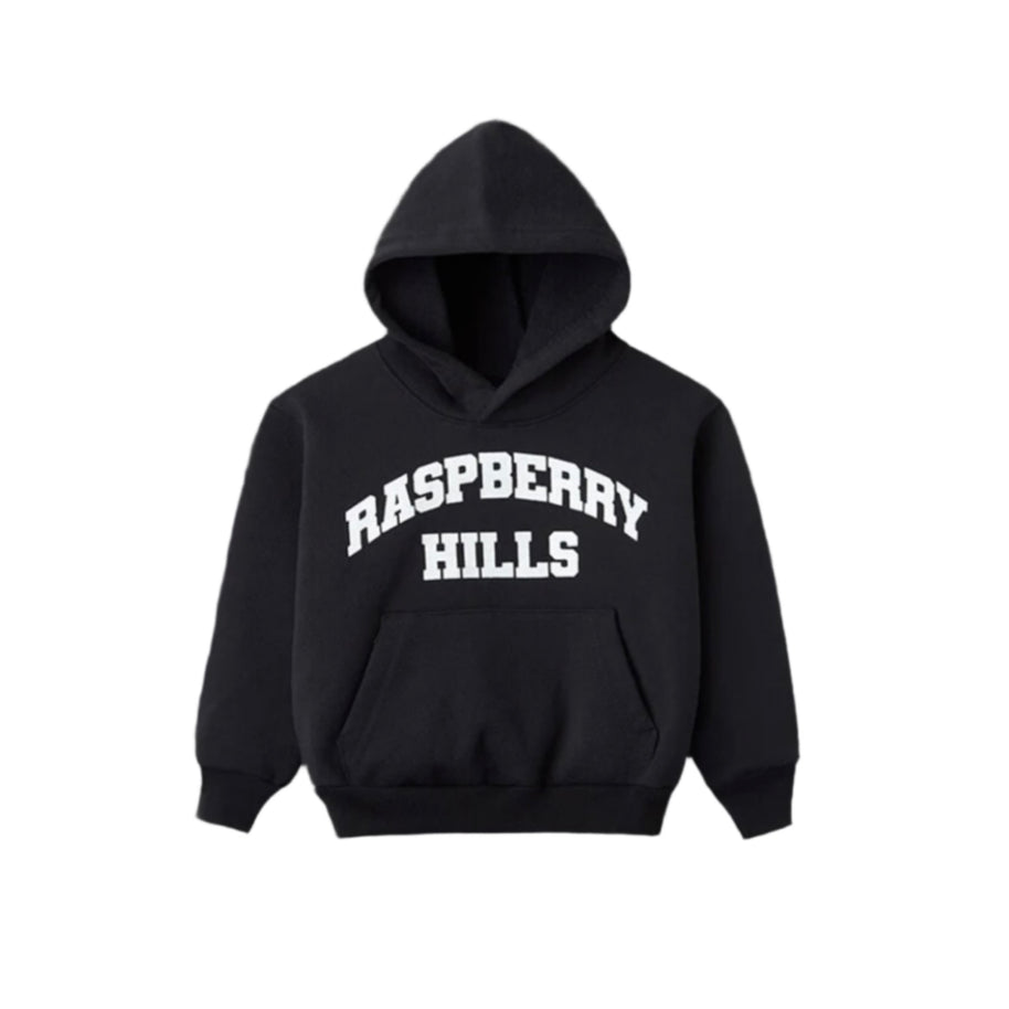 GV Gallery Raspberry Hills Kids Black Logo Hoodie