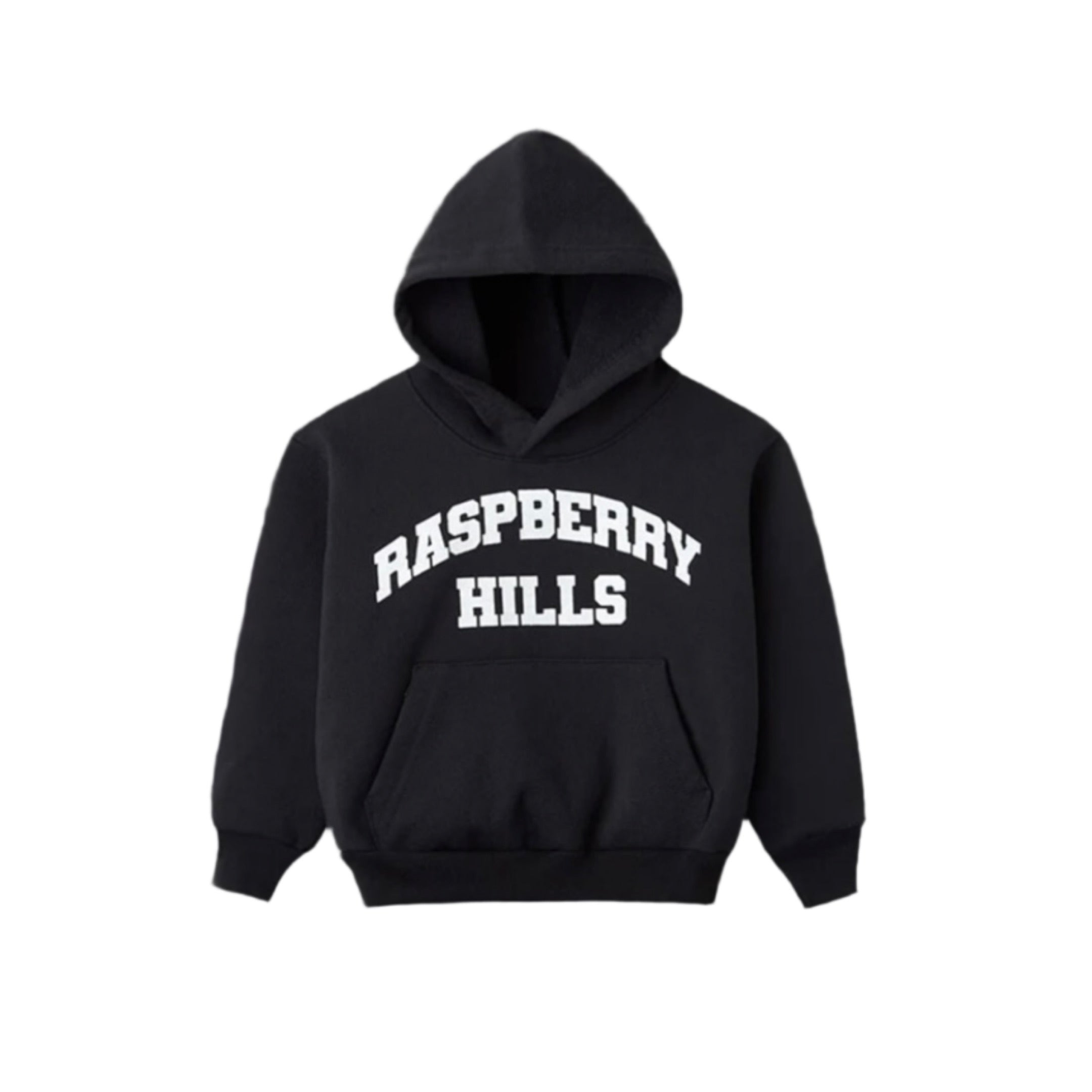 GV Gallery Raspberry Hills Kids Black Logo Hoodie