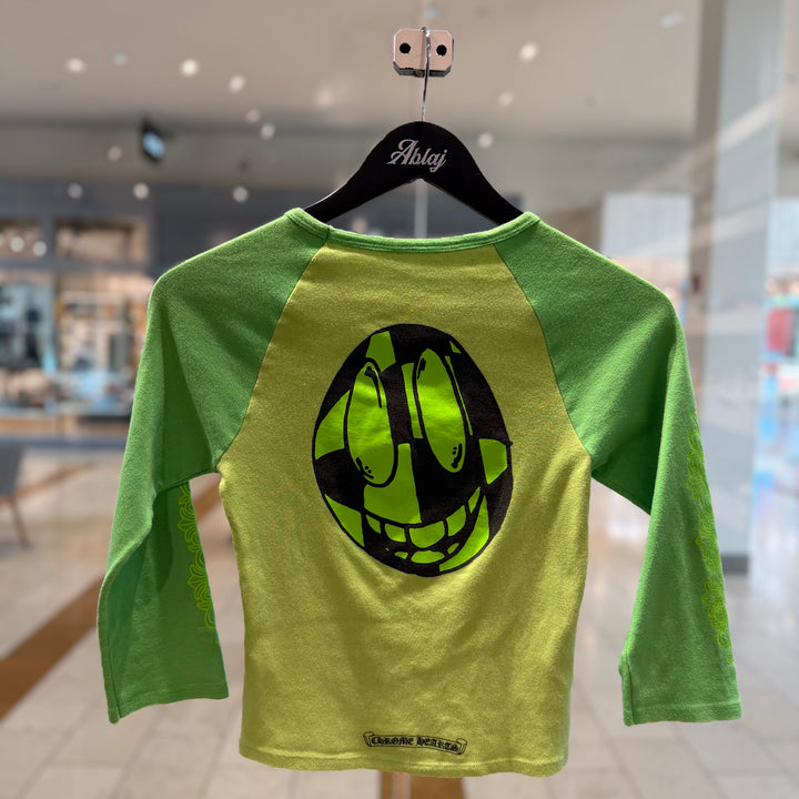 Chrome Hearts Green Matty Boy Baseball Tee (Women&