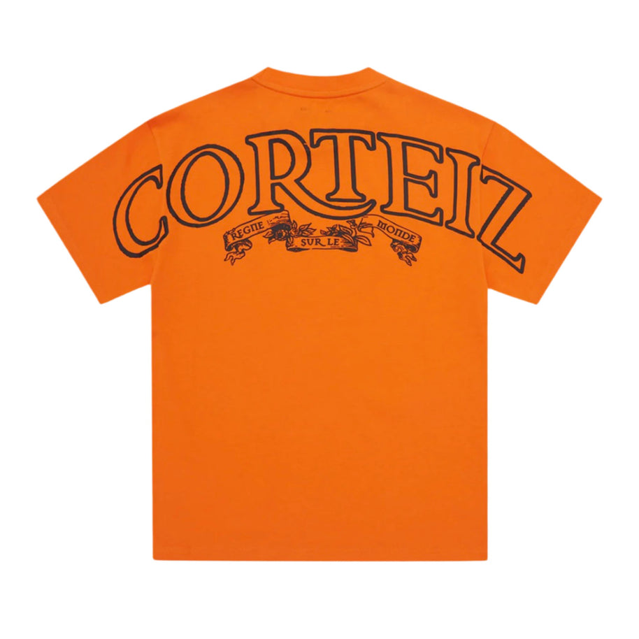 Corteiz Royale Heavyweight Tee Orange
