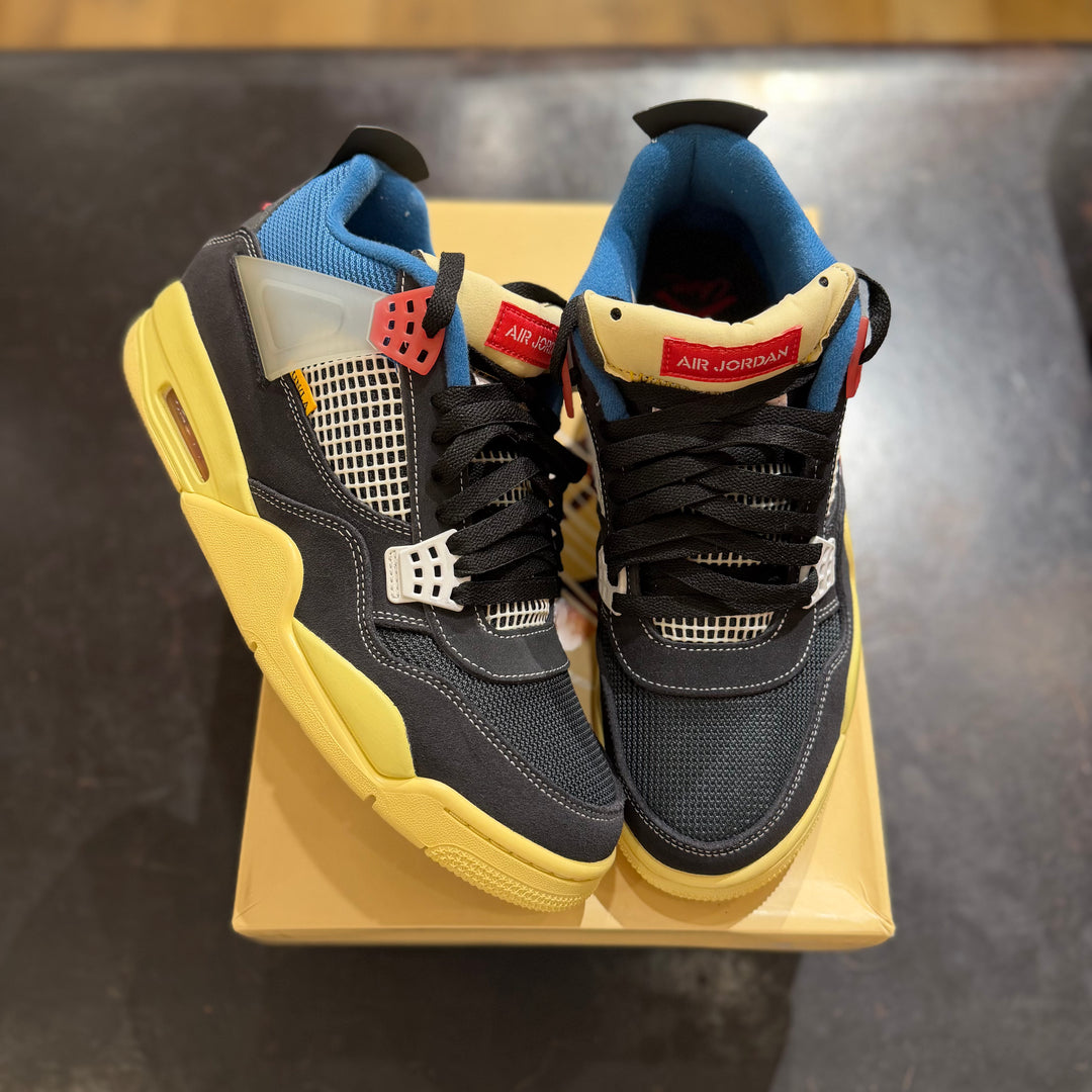 Jordan 4 Retro Union Off Noir (PREOWNED)
