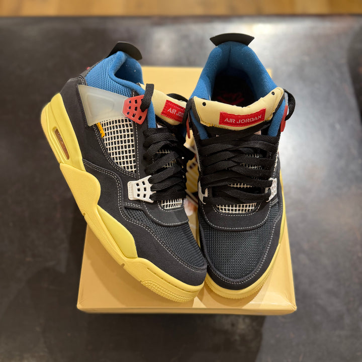 Jordan 4 Retro Union Off Noir (PREOWNED)