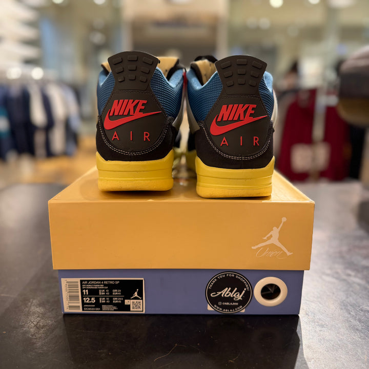 Jordan 4 Retro Union Off Noir (PREOWNED)