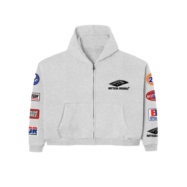 Bottega Desires Patches Jacket Grey