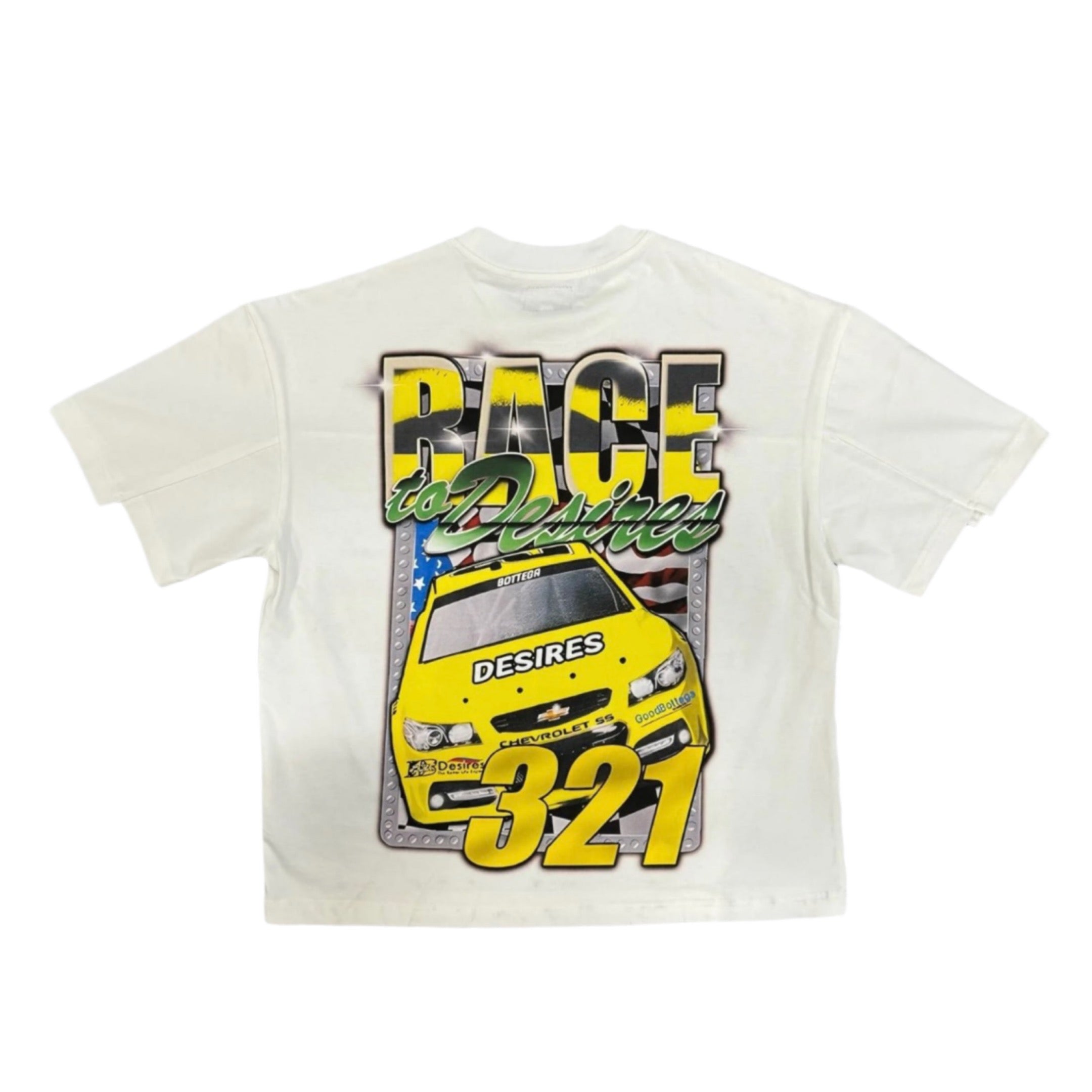 Bottega Desires Race T-Shirt White