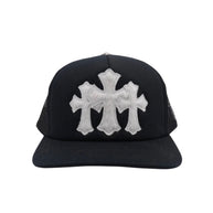 Chrome Hearts Pony Hair Cross Patch Trucker Hat