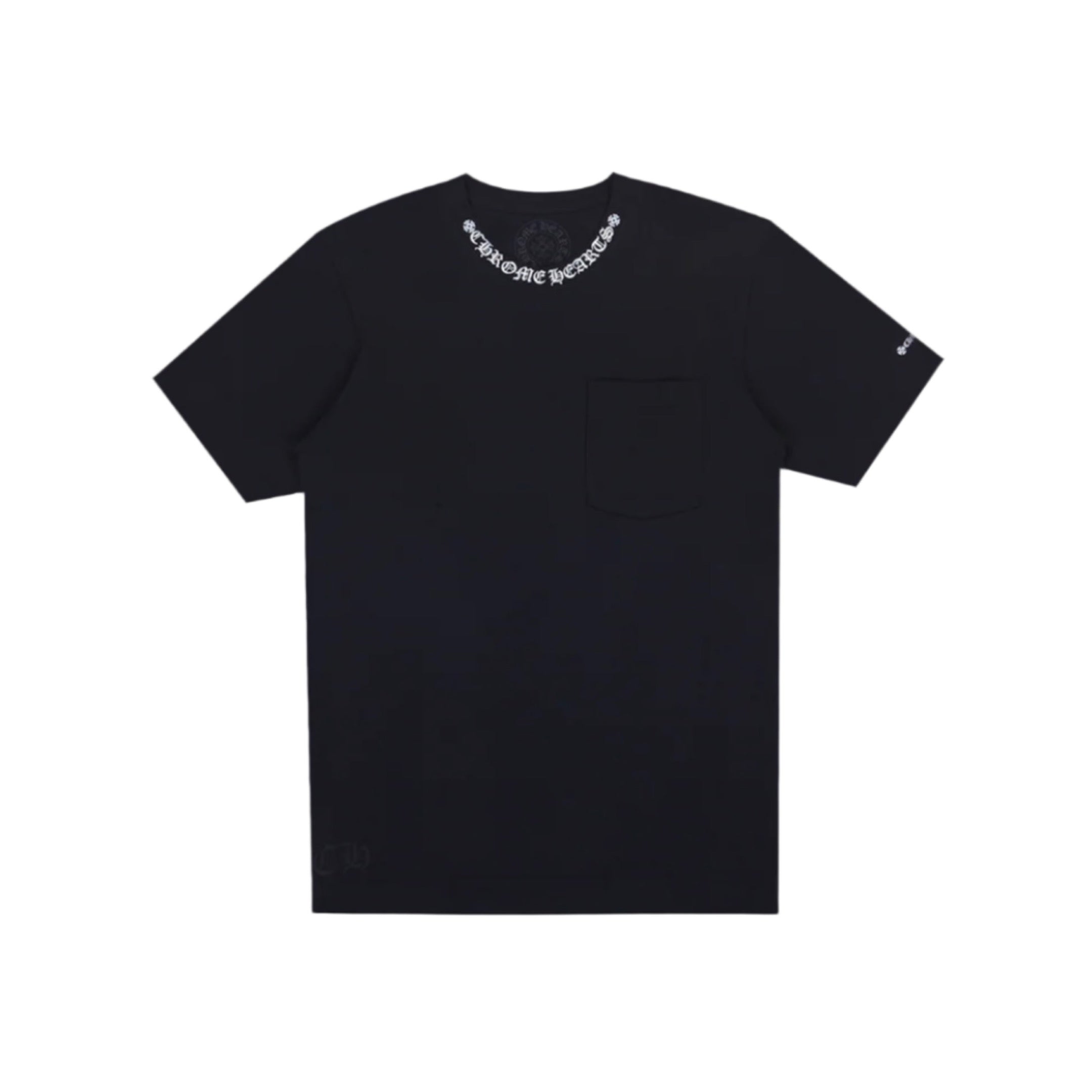 Chrome Hearts Neck Logo Pocket Tee Black