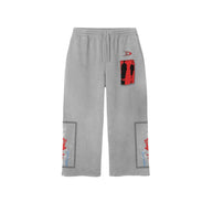 Daven Homme Uncharted Ash Applique Sweatpants