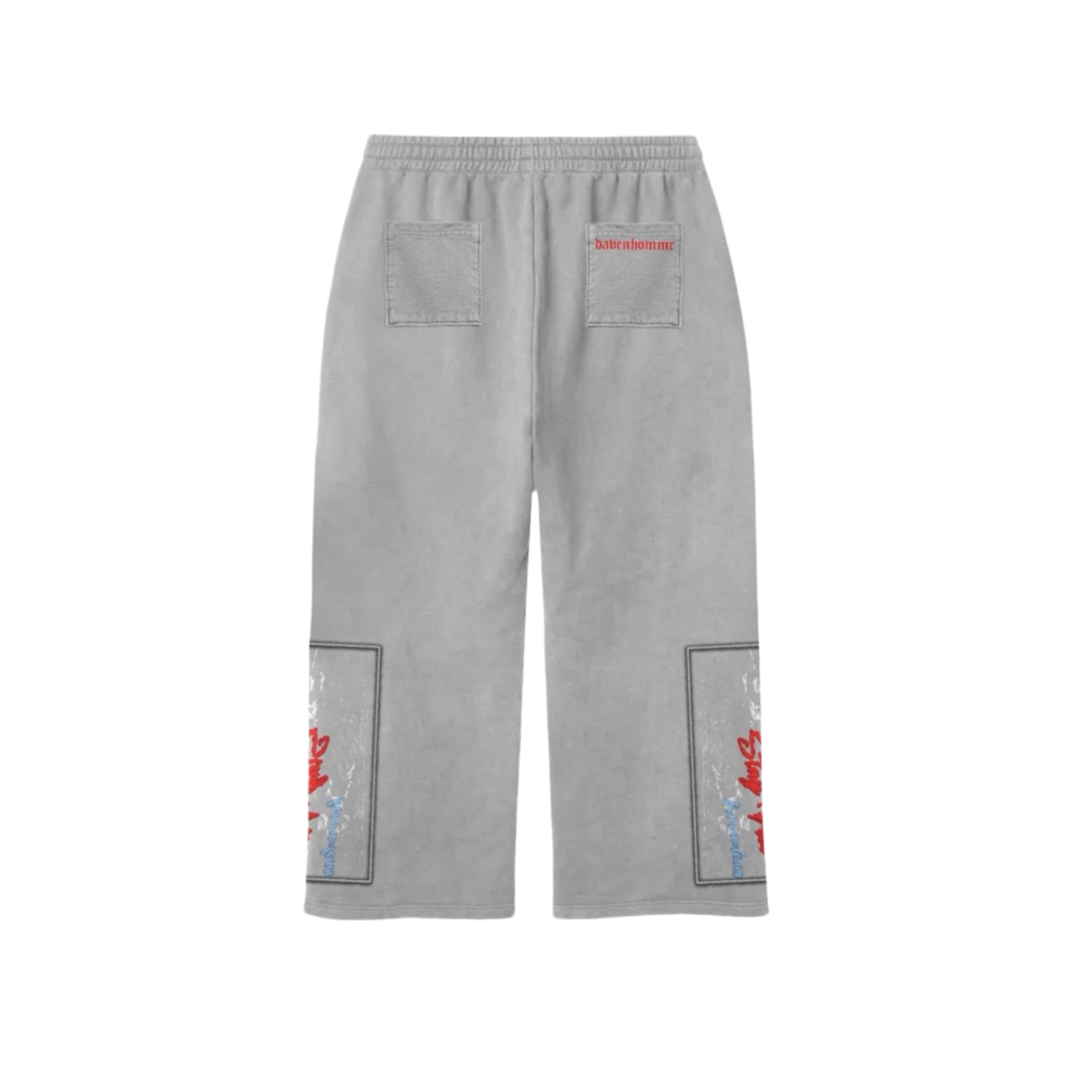 Daven Homme Uncharted Ash Applique Sweatpants