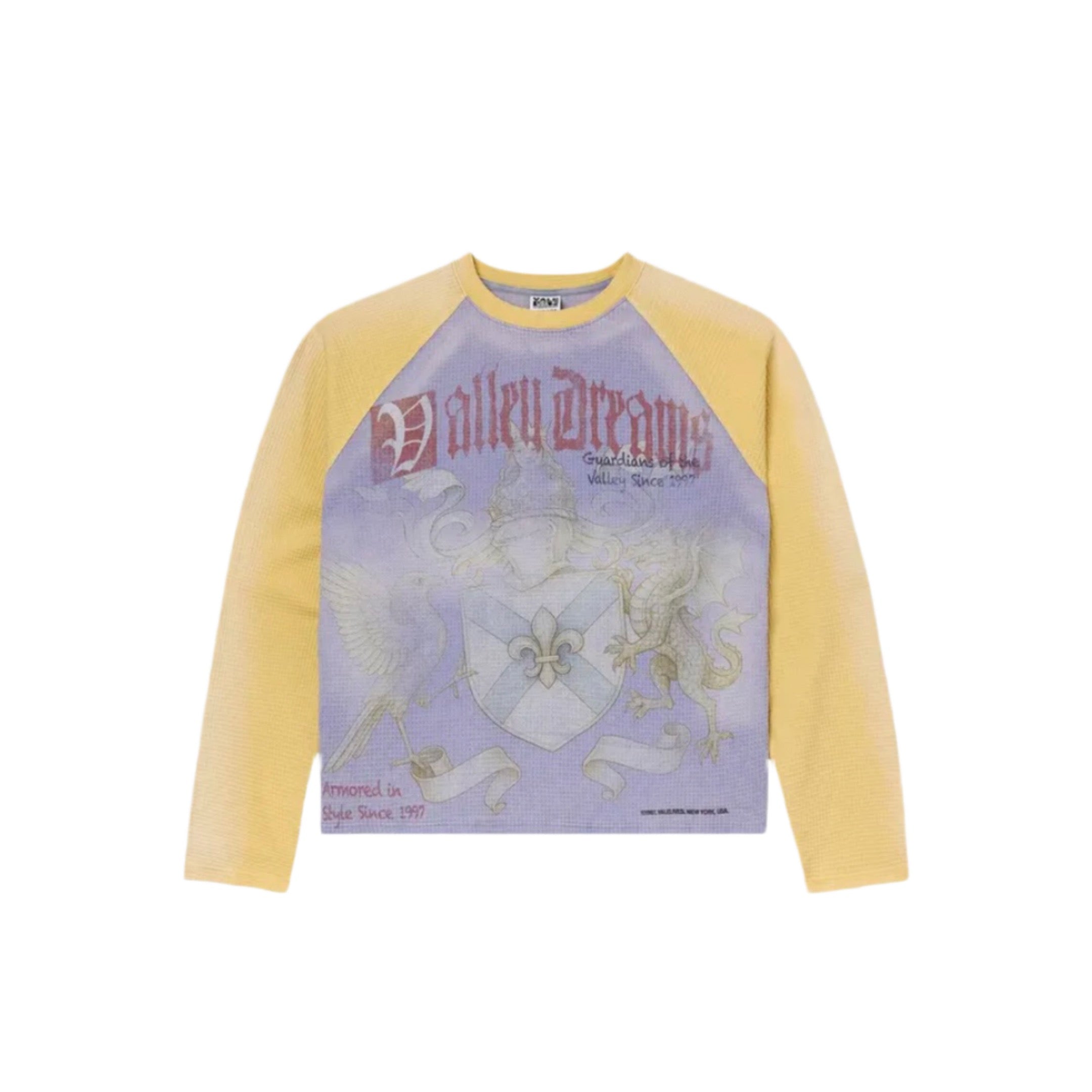 Vale Crest Thermal Mauve/Yellow