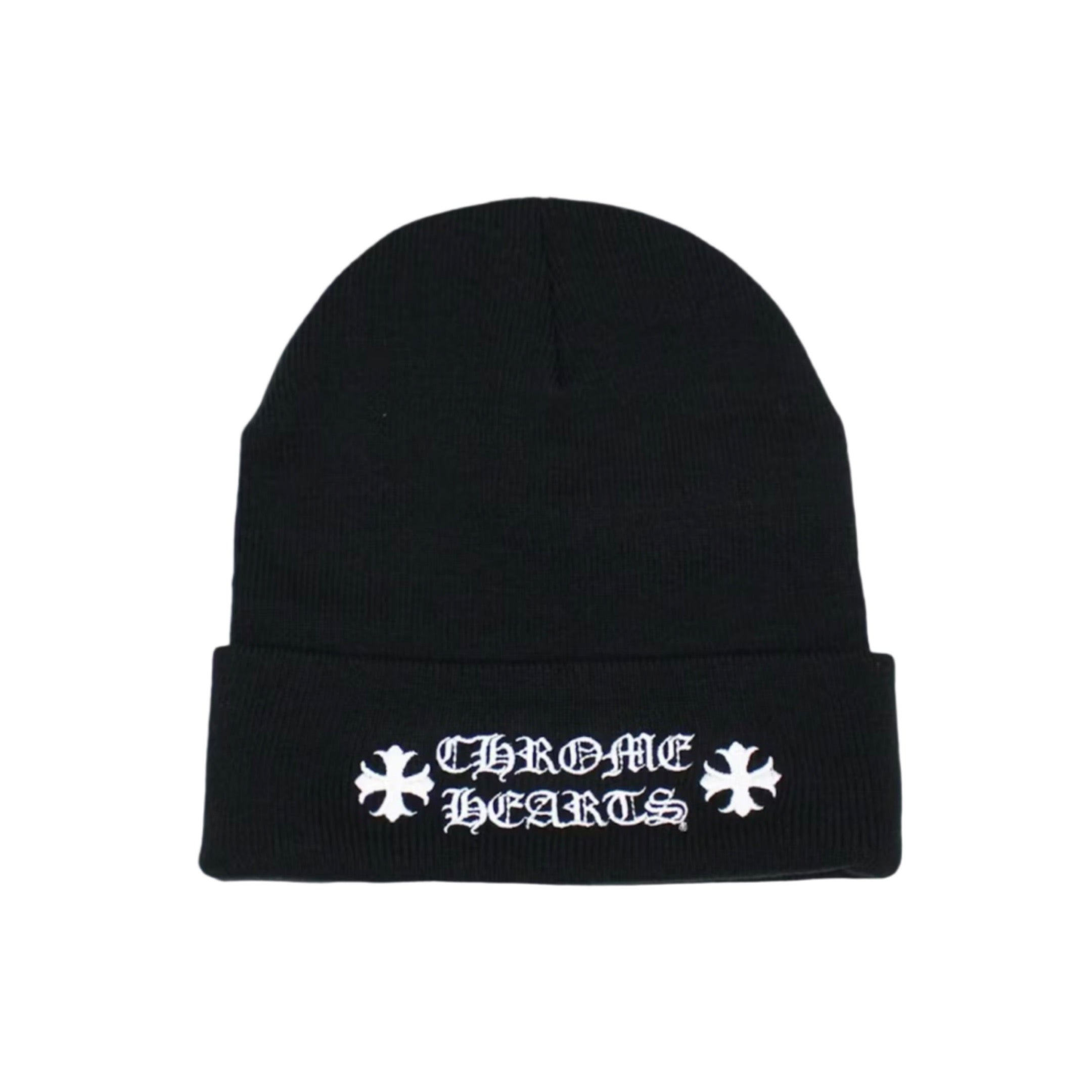 Chrome Hearts Logo Beanie Black