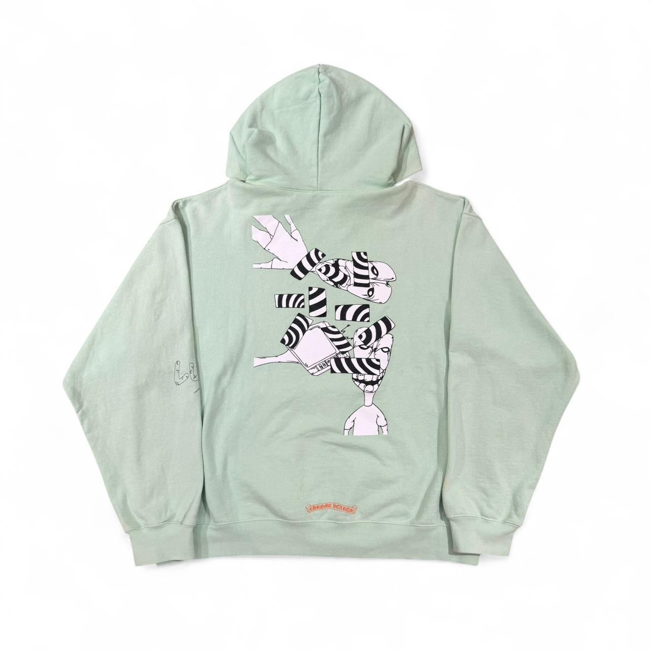 Chrome Hearts Matty Boy Lust Hoodie Mint Green (PREOWNED)