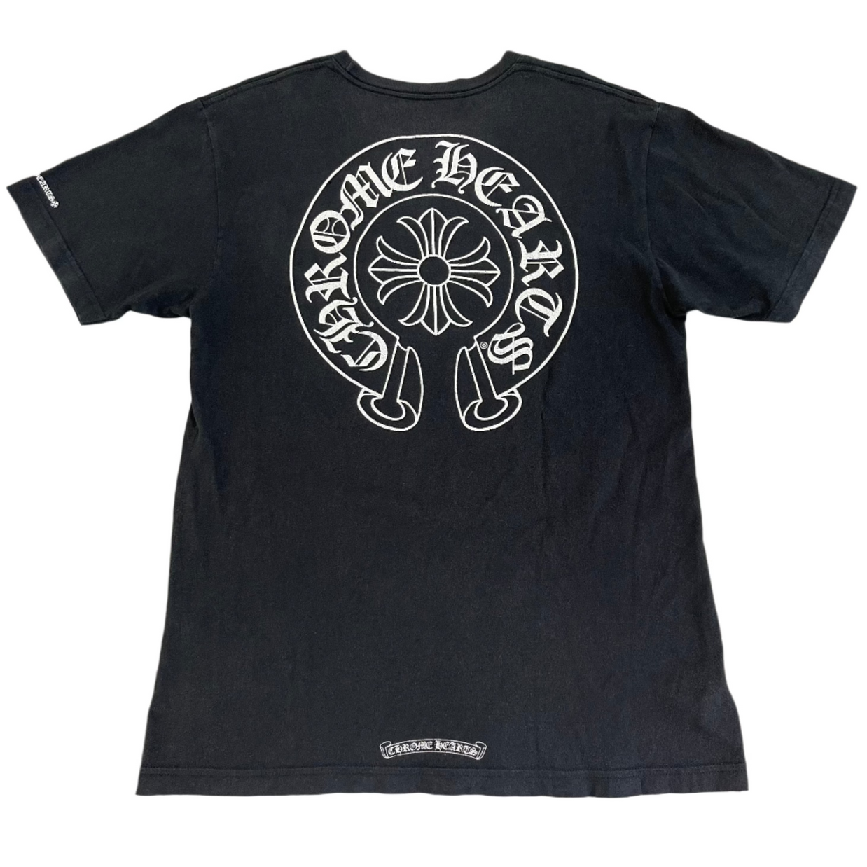Chrome Hearts Black Horseshoe Pocket Tee (PREOWNED)