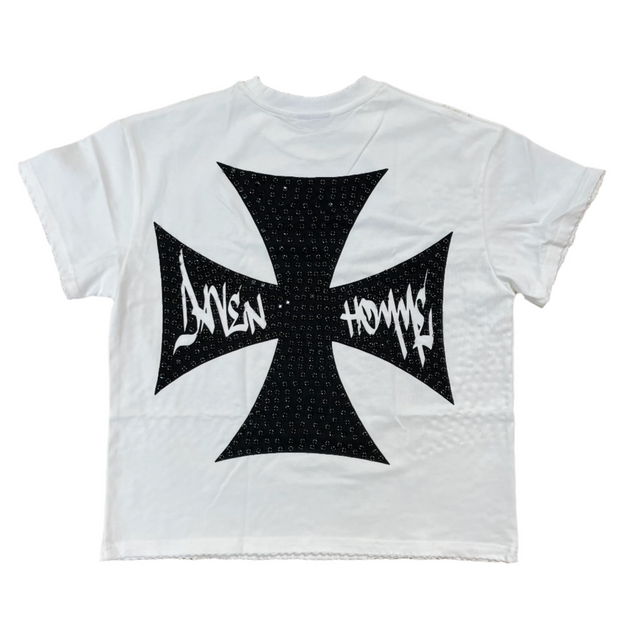 Daven Homme Happy Memories Tee White